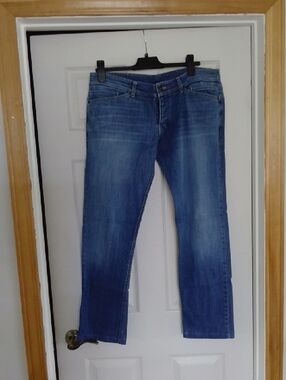 Rufskin Men's Straight-Leg Blue Denim Jeans